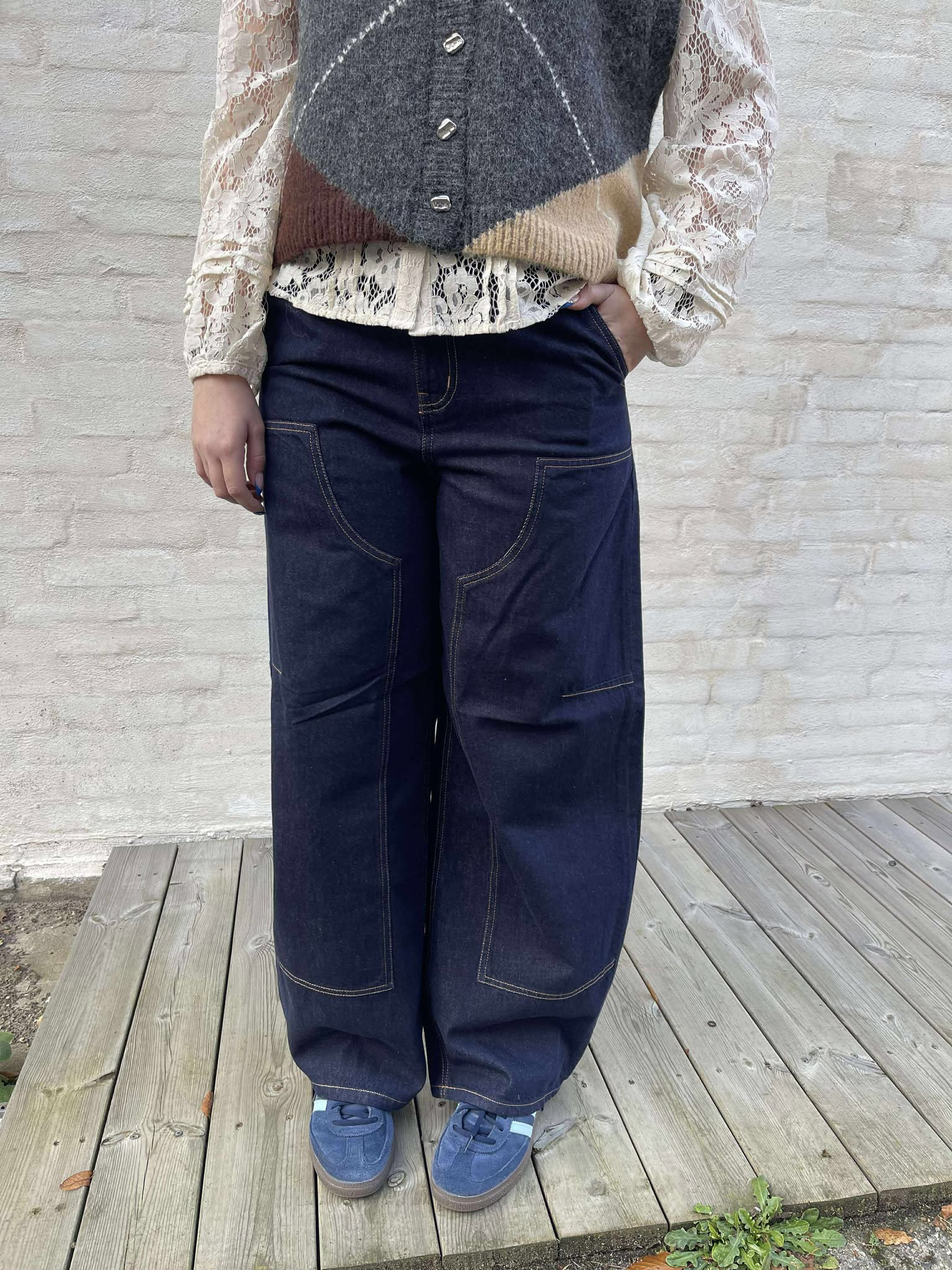 OBJRINSA Jeans - Dark Denim